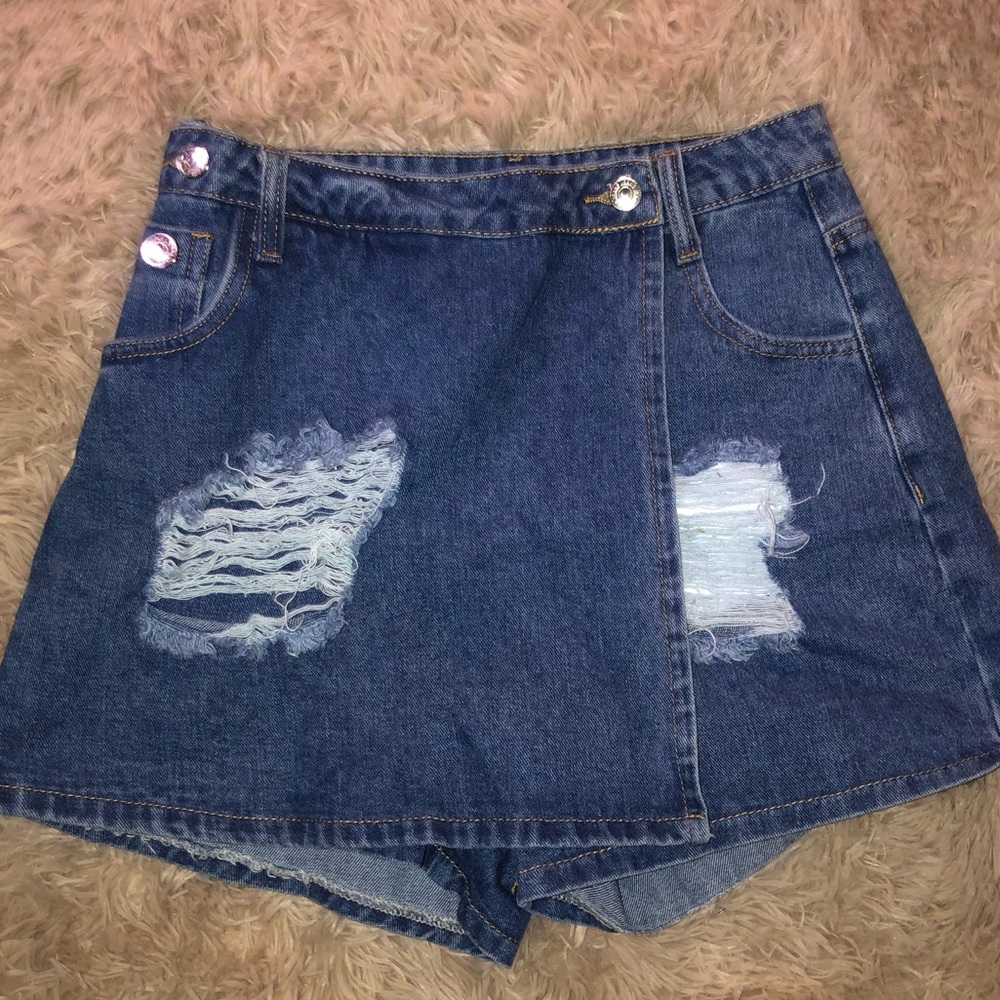 Jean skort